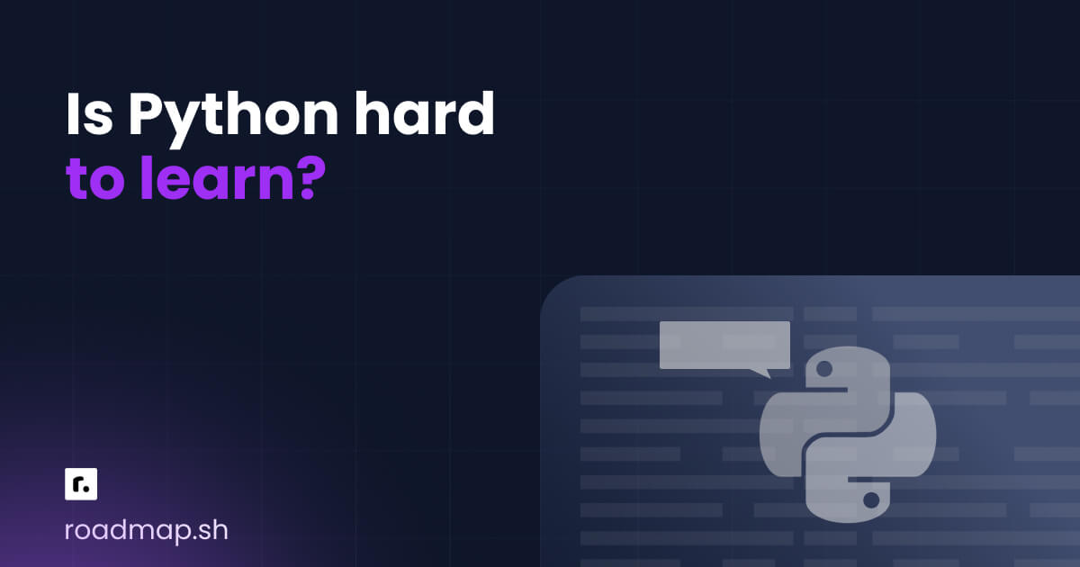 Is Python hard to learn?