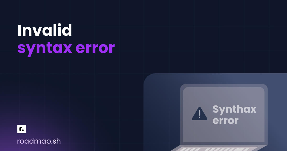 Fix invalid syntax in Python