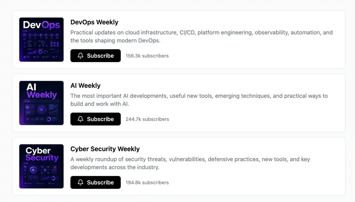 Newsletter Page