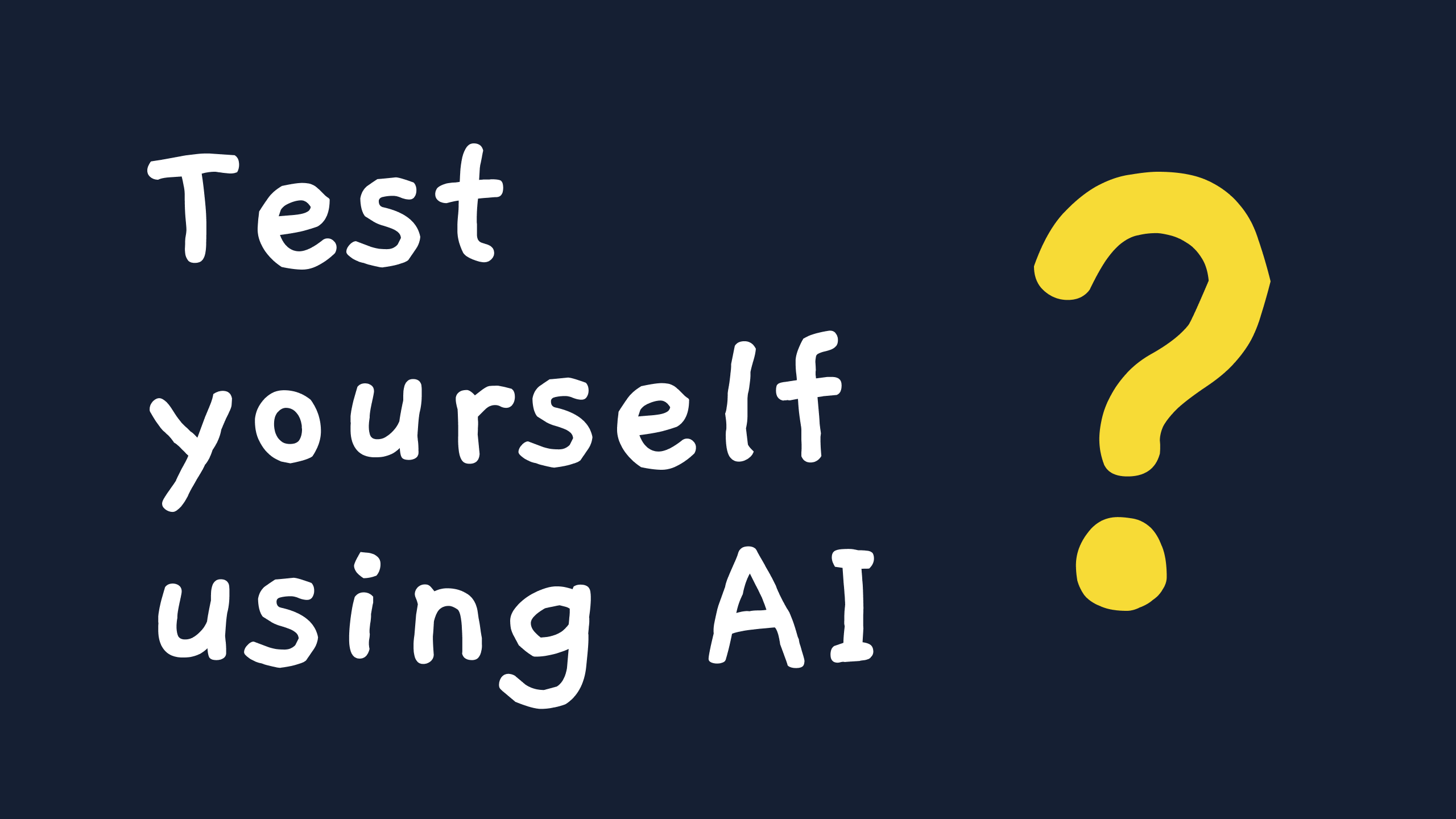 Test Yourself